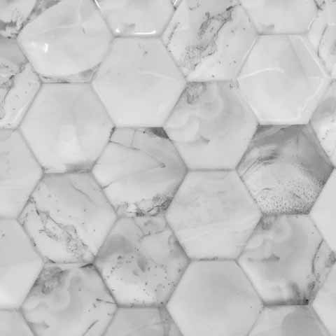 Honeycomb Marble Tile 